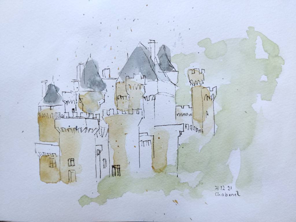 Croquis | château