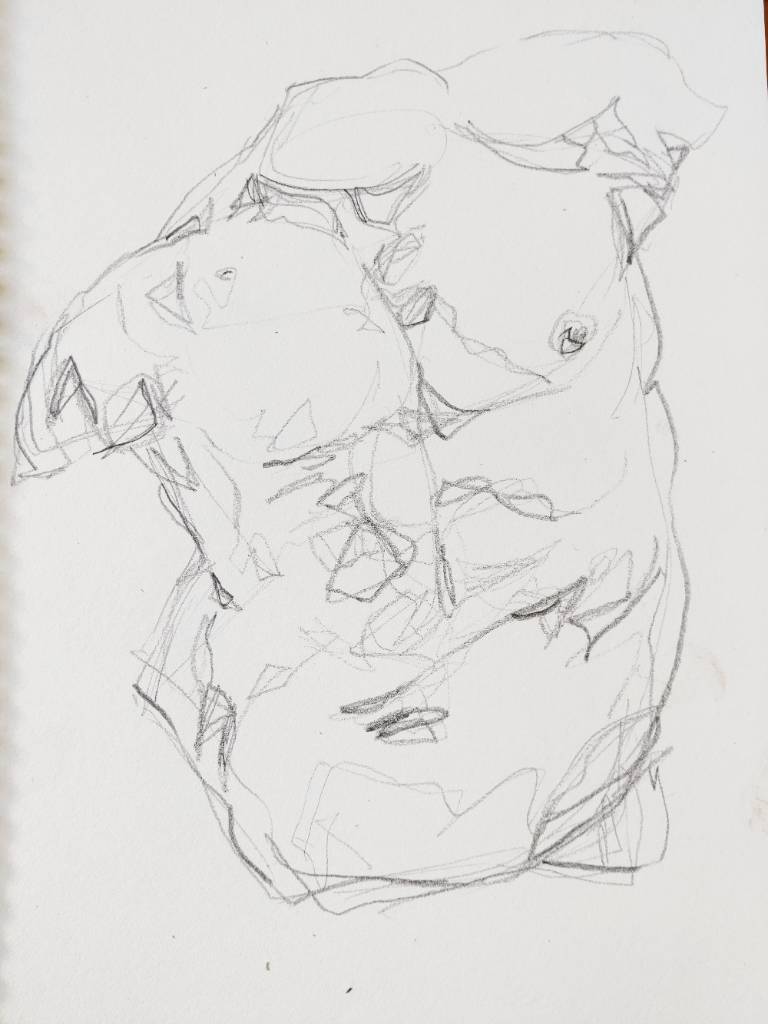 Croquis | Torse (sculpture)