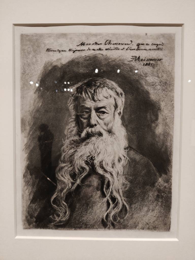 Portrait d'un vieil homme à barbe blanche