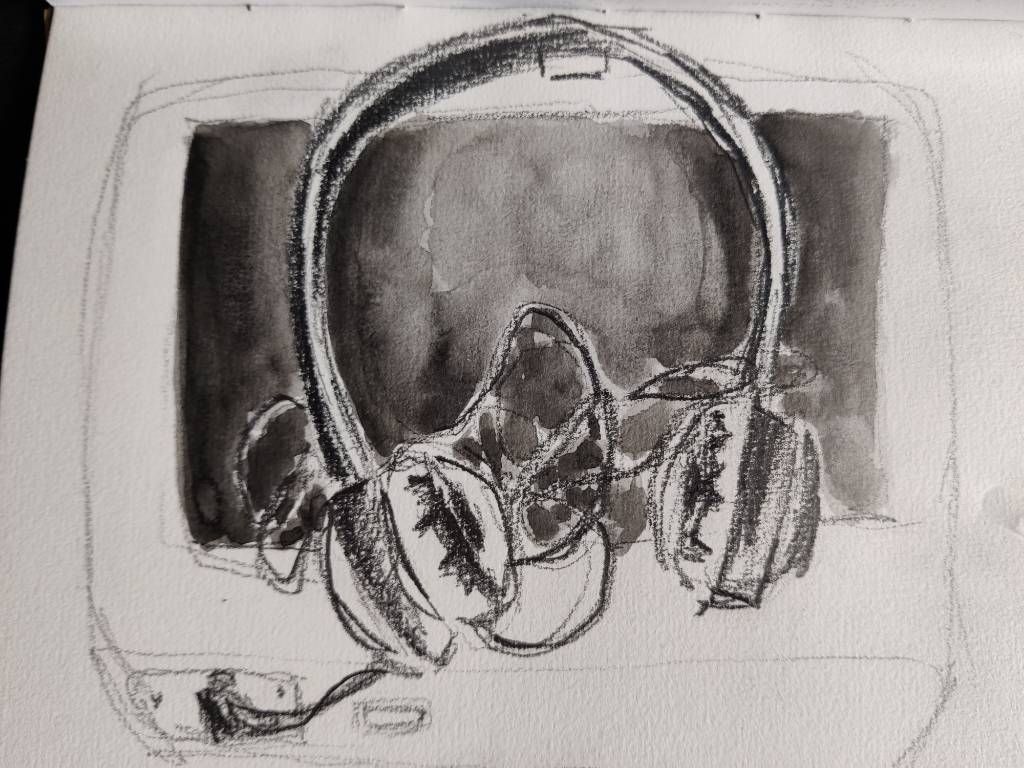 Croquis | Casque audio