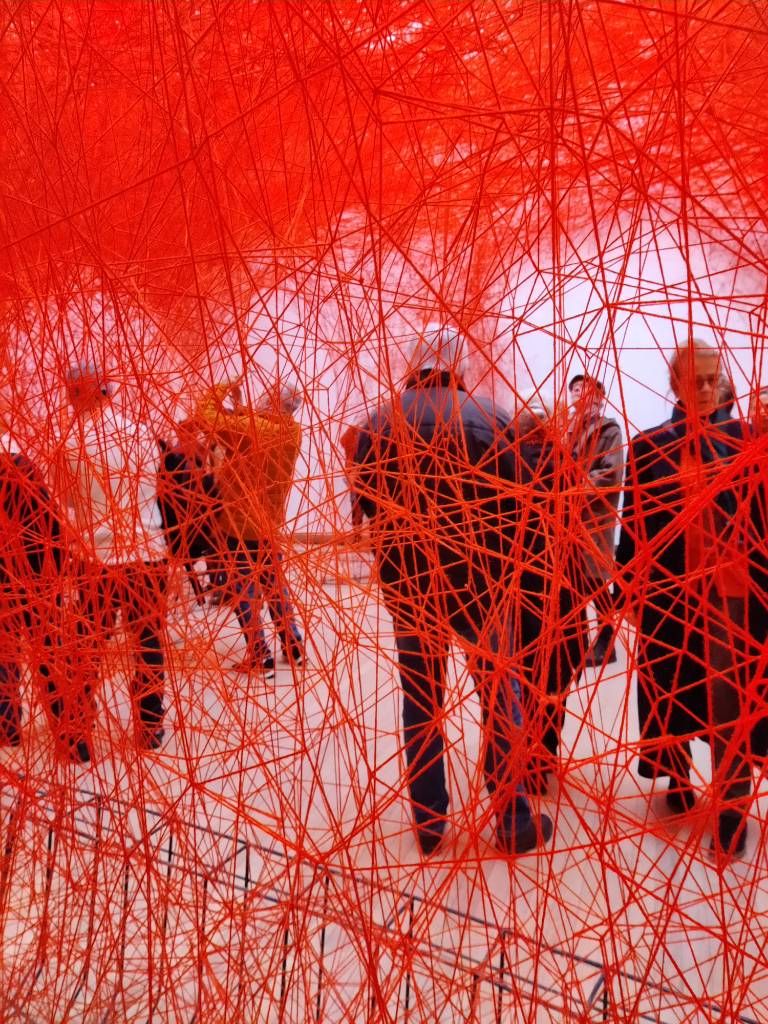 Chiharu Shiota au Grand Palais